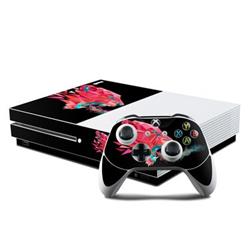 XBOS-LIONSHK Microsoft Xbox One S Console & Controller Kit Skin - Lions Hate Kale -  DecalGirl