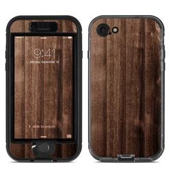 LCN7-STAWOOD Lifeproof iPhone 7 Nuud Case Skin - Stained Wood -  DecalGirl