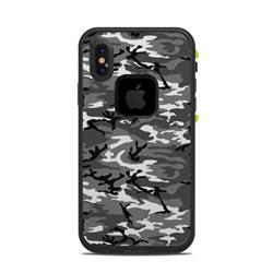 LFAX-UCAMO Lifeproof iPhone X Fre Case Skin - Urban Camo -  DecalGirl