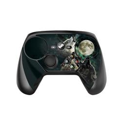 VASC-TWOLVES Valve Steam Controller Skin - Three Wolf Moon -  DecalGirl