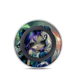 Picture of DecalGirl SWCP-FROSTDRGNL Samsung Wireless Charging Pad Skin - Frost Dragonling