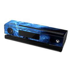 XBOK-QWAVES-BLU Microsoft Xbox One Kinect Skin - Blue Quantum Waves -  DecalGirl