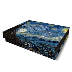 XBOOX-VG-SNIGHT Microsoft Xbox One X Skin - Starry Night -  DecalGirl