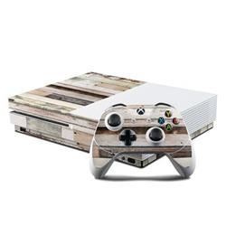 XBOS-EWOOD Microsoft Xbox One S Console & Controller Kit Skin - Eclectic Wood -  DecalGirl