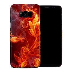 Picture of DecalGirl SGS8PCC-FLWRFIRE Samsung Galaxy S8 Plus Clip Case - Flower Of Fire