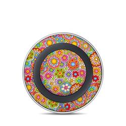 Picture of DecalGirl SWCP-BRDITZ Samsung Wireless Charging Pad Skin - Bright Ditzy