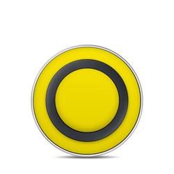 Picture of DecalGirl SWCP-SS-YEL Samsung Wireless Charging Pad Skin - Solid State Yellow
