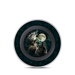 Picture of DecalGirl SWCP-TWOLVES Samsung Wireless Charging Pad Skin - Three Wolf Moon