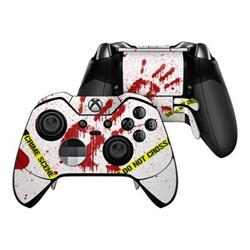 XBOEC-CRIME-REV Microsoft Xbox One Elite Controller Skin - Crime Scene Revisited -  DecalGirl