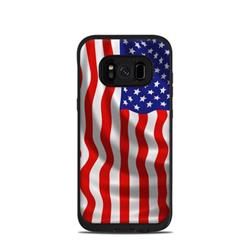Picture of DecalGirl LFS8-FLAG-USA Lifeproof Galaxy S8 Fre Case Skin - USA Flag