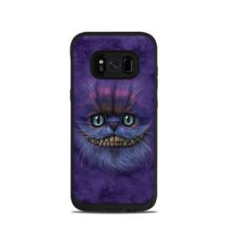 Picture of DecalGirl LFS8-CHESGRIN Lifeproof Galaxy S8 Fre Case Skin - Cheshire Grin
