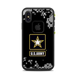 LFAX-APRIDE Lifeproof iPhone X Fre Case Skin - Army Pride -  DecalGirl