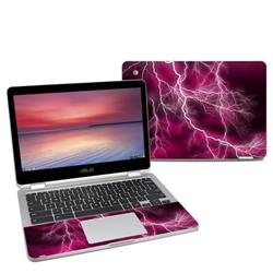 Picture of DecalGirl AC302-APOC-PNK Asus Chromebook C302 Skin - Apocalypse Pink