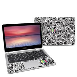 Picture of DecalGirl AC302-TVKILLS Asus Chromebook C302 Skin - TV Kills Everything