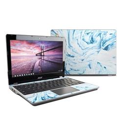 Picture of DecalGirl AC74-AZUL Acer Chromebook C740 Skin - Azul Marble