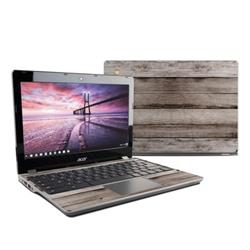 Picture of DecalGirl AC74-BWOOD Acer Chromebook C740 Skin - Barn Wood
