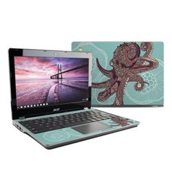 Picture of DecalGirl AC74-OCTOBLOOM Acer Chromebook C740 Skin - Octopus Bloom