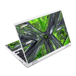 Picture of DecalGirl ACR11-ABST-GRN Acer Chromebook R11 Skin - Emerald Abstract