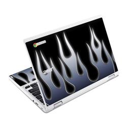 Picture of DecalGirl ACR11-MFLAMES Acer Chromebook R11 Skin - Metal Flames