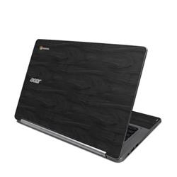 Picture of DecalGirl ACR13-BLACKWOOD Acer Chromebook R13 Skin - Black Woodgrain