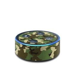 AED2-WCAMO Amazon Echo Dot 2nd Gen Skin - Woodland Camo -  DecalGirl