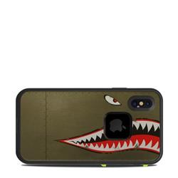 LFAX-USAF-SHARK Lifeproof iPhone X Fre Case Skin - USAF Shark -  DecalGirl