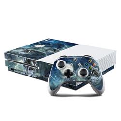 XBOS-BARKMOON Microsoft Xbox One S Console & Controller Kit Skin - Bark At The Moon -  DecalGirl