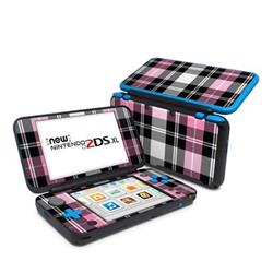 N2DSXL-PLAID-PNK Nintendo 2DS XL Skin - Pink Plaid -  DecalGirl