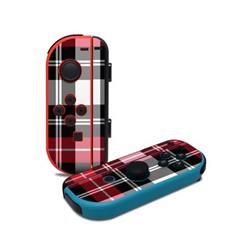 NJC-PLAID-RED Nintendo Joy-Con Controller Skin - Red Plaid -  DecalGirl