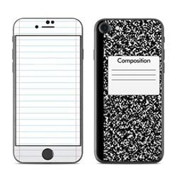 AIP8-COMPNTBK Apple iPhone 8 Skin - Composition Notebook -  DecalGirl