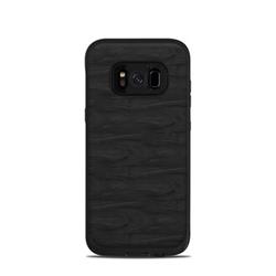 Picture of DecalGirl LFS8-BLACKWOOD Lifeproof Galaxy S8 Fre Case Skin - Black Woodgrain