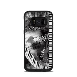 Picture of DecalGirl LFS8-PIANOP Lifeproof Galaxy S8 Fre Case Skin - Piano Pizazz