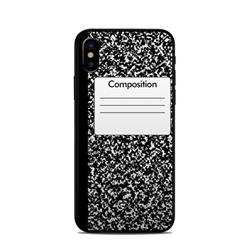 AIPX-COMPNTBK Apple iPhone X Skin - Composition Notebook -  DecalGirl