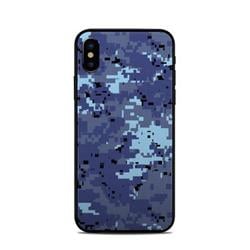 AIPX-DIGISCAMO Apple iPhone X Skin - Digital Sky Camo -  DecalGirl