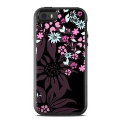 OI5SE-DKFLOWERS OtterBox Symmetry iPhone SE Case Skin - Dark Flowers -  DecalGirl