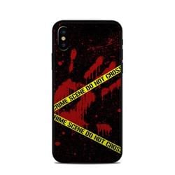 AIPX-CRIME Apple iPhone X Skin - Crime Scene -  DecalGirl