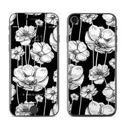 AIP8-STRIPEDBLOOMS Apple iPhone 8 Skin - Striped Blooms -  DecalGirl