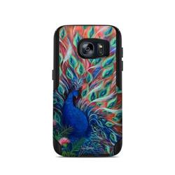 Picture of DecalGirl OCGS7-CORALPC OtterBox Commuter Galaxy S7 Case Skin - Coral Peacock