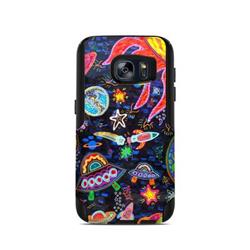 Picture of DecalGirl OCGS7-OSPACE OtterBox Commuter Galaxy S7 Case Skin - Out to Space