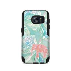 Picture of DecalGirl OCGS7-TROPELE OtterBox Commuter Galaxy S7 Case Skin - Tropical Elephant