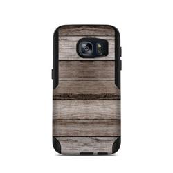 Picture of DecalGirl OCGS7-BWOOD OtterBox Commuter Galaxy S7 Case Skin - Barn Wood