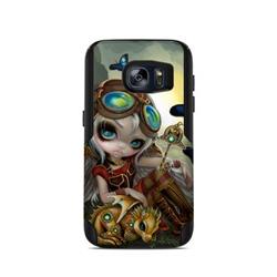 Picture of DecalGirl OCGS7-CLKWRKDRG OtterBox Commuter Galaxy S7 Case Skin - Clockwork Dragonling
