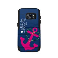 Picture of DecalGirl OCGS7-DANCHOR OtterBox Commuter Galaxy S7 Case Skin - Drop Anchor