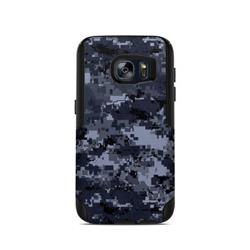 Picture of DecalGirl OCGS7-DIGINCAMO OtterBox Commuter Galaxy S7 Case Skin - Digital Navy Camo