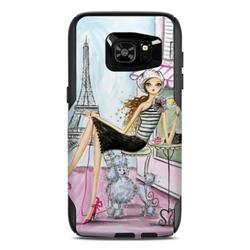 Picture of DecalGirl OCG7E-CPARIS OtterBox Commuter Galaxy S7 Edge Case Skin - Cafe Paris