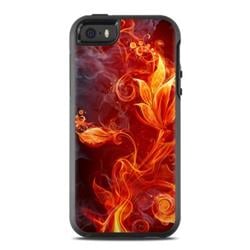 OI5SE-FLWRFIRE OtterBox Symmetry iPhone SE Case Skin - Flower of Fire -  DecalGirl