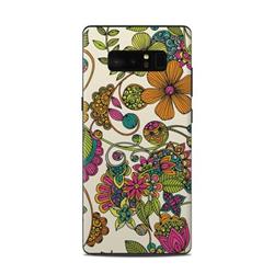 Picture of DecalGirl SAGN8-MAIAFLOWERS Samsung Galaxy Note 8 Skin - Maia Flowers