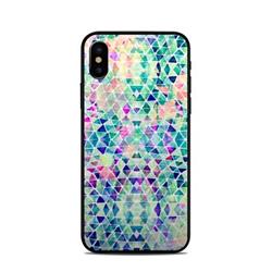 AIPX-PASTELTRIANGLE Apple iPhone X Skin - Pastel Triangle -  DecalGirl