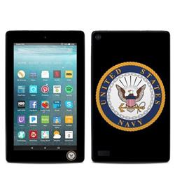 AK77-USN-EMBLEM Amazon Kindle Fire 7 in. 7th Generation Skin - USN Emblem -  DecalGirl