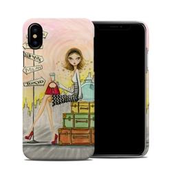 AIPXCC-JETSET Apple iPhone X Clip Case - The Jet Setter -  DecalGirl